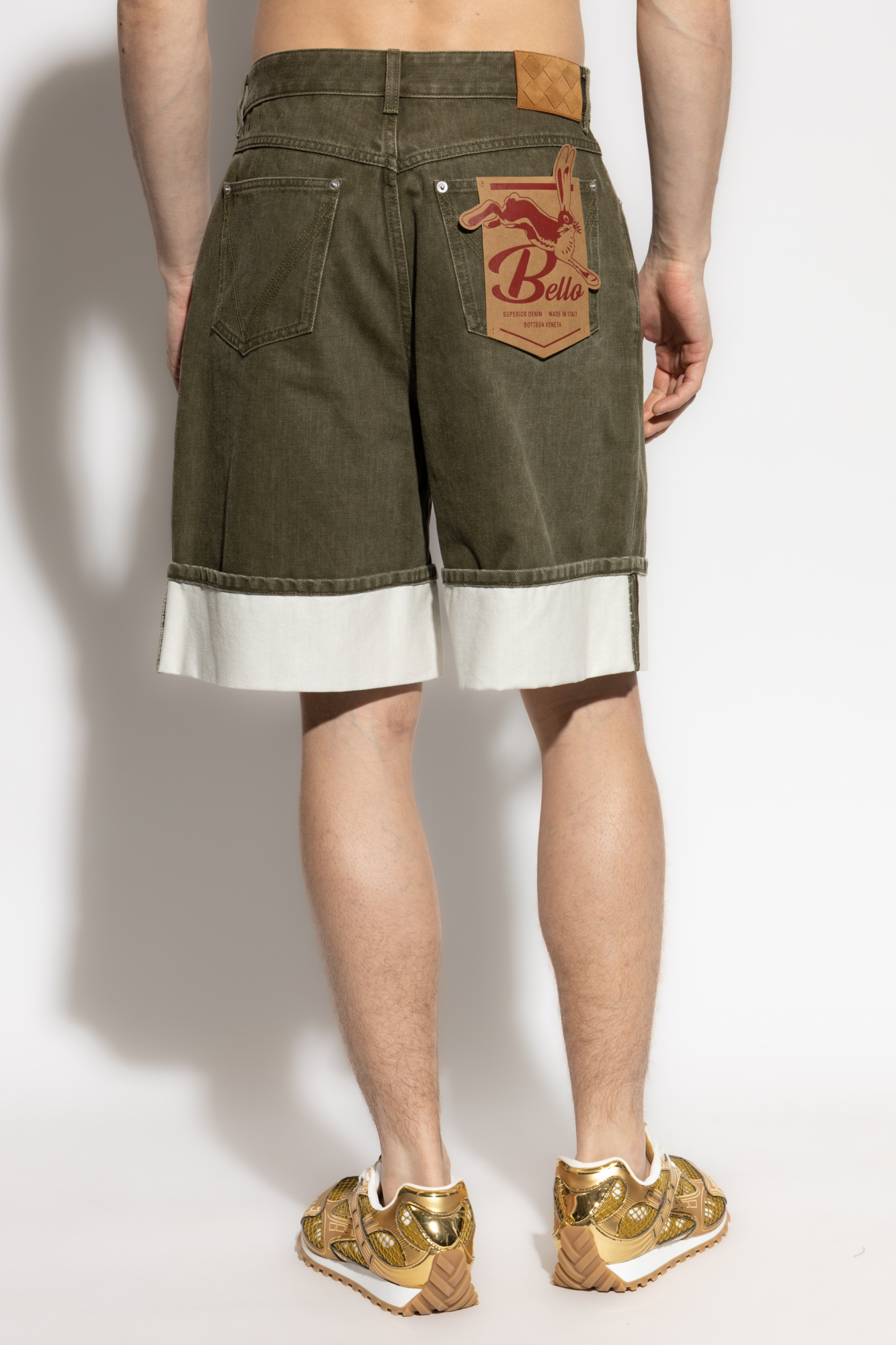 ショートパンツ BOTTEGA VENETA Shorts BOTTEGA VENETA：ショートパンツ メンズ - ベージュ | GIGLIO